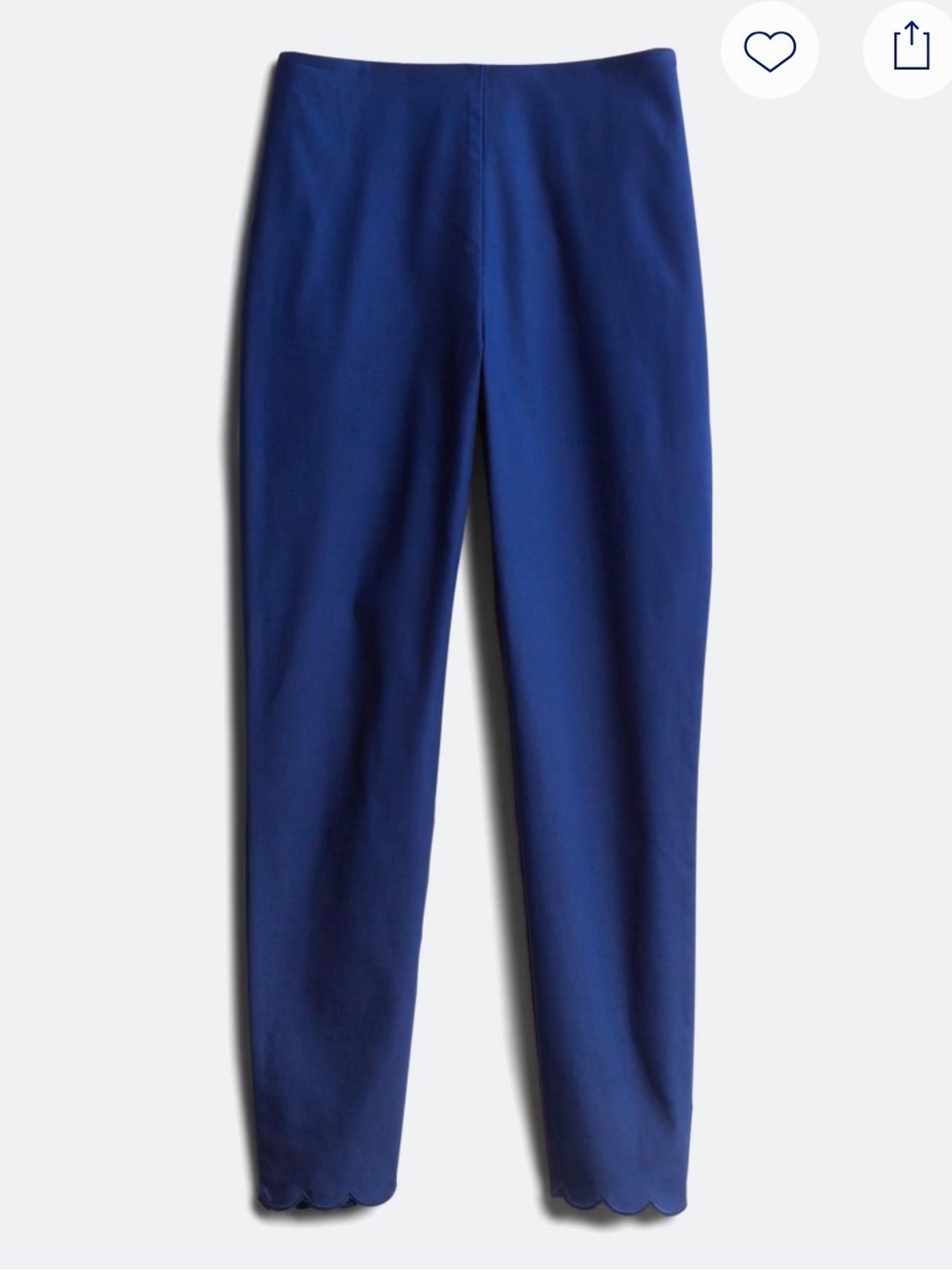 Tribal Skinny Scalloped Pant
